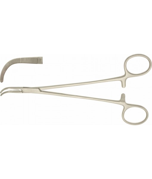 ELCON BABY-ADSON DISSECTING FORCEPS 185MM CURVED