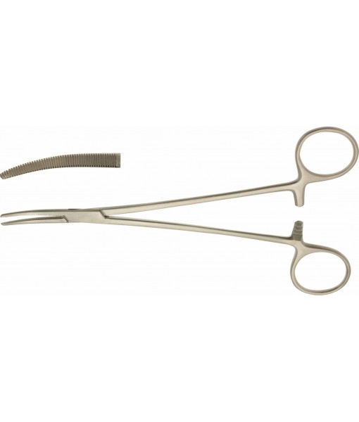 ELCON FRASER KELLY ARTERY FORCEPS 180MM CURVED