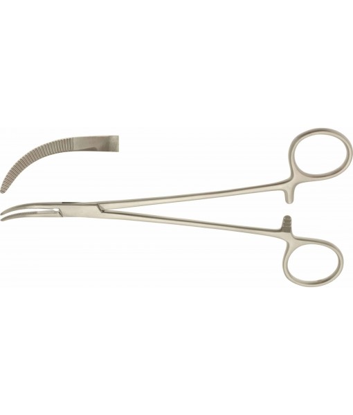 ELCON SCHNIDT TONSIL FORCEPS 190MM STRONG CURVED