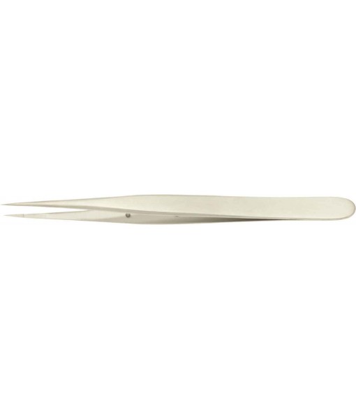 ELCON MICRO SUTURE TYING FORCEPS. 120 MM, STRAIGHT, WITH PLATFORM, WIDTH 0,3MM