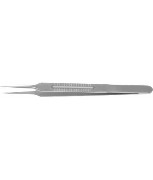 ELCON LAZAR MICRO SUTURE TYING FORCEPS 155MM, STRAIGHT, WITH PLATFORM, WIDTH 0,5MM