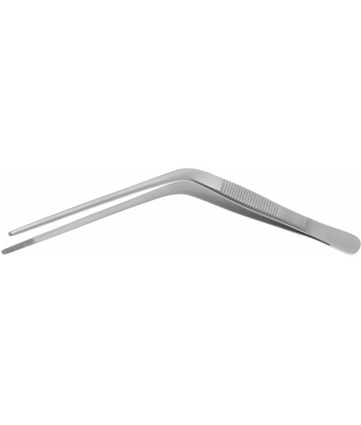 ELCON TROELTSCH NASAL DRESSING FORCEPS 155MM ANGLED, WORKING LENGTH 85MM