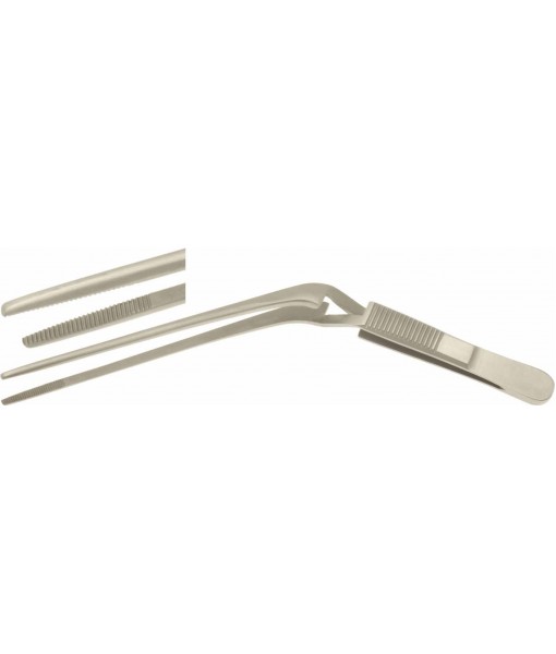 ELCON WILDE C/A EAR FORCEPS 135MM ANGLED