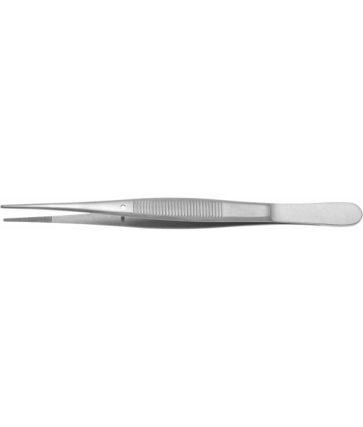 ELCON DISSECTING FORCEPS 145MM, STRAIGHT, SLENDERN PATTERN, WITH GUIDE PIN