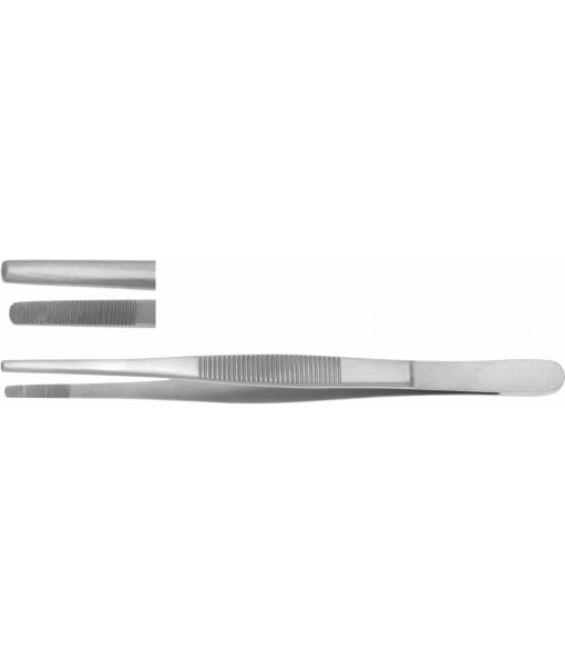ELCON DISSECTING FORCEPS 145MM, STRAIGHT, HEAVY PATTERN