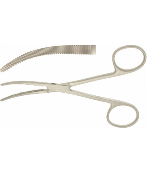 ELCON BRYANT DRESSING FORCEPS 130MM, CURVED