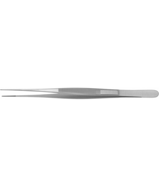ELCON MICRO DISSECTING FORCEPS 155MM, STRAIGHT, WIDTH 1,0MM
