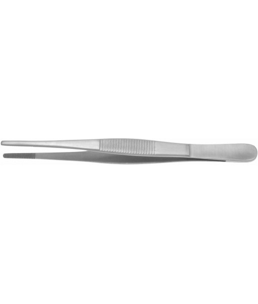 ELCON DISSECTING FORCEPS 130MM, STRAIGHT, STANDARD PATTERN