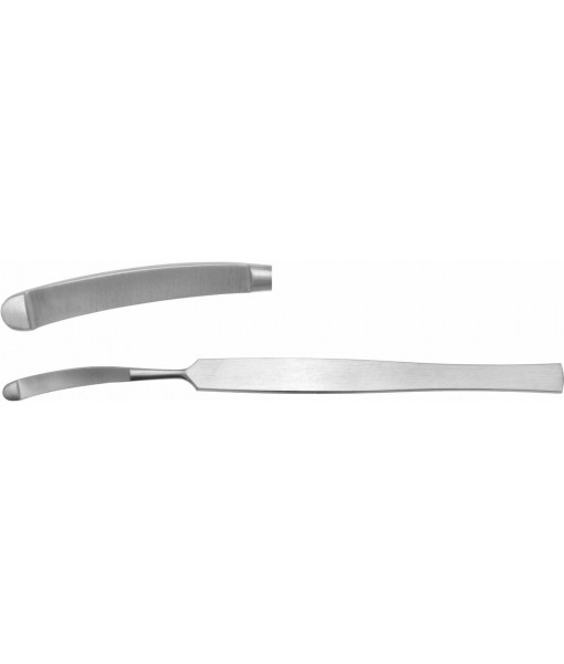 ELCON CONVERSE RHINOPLASTIC KNIFE 160MM, CURVED, BUTTON-END