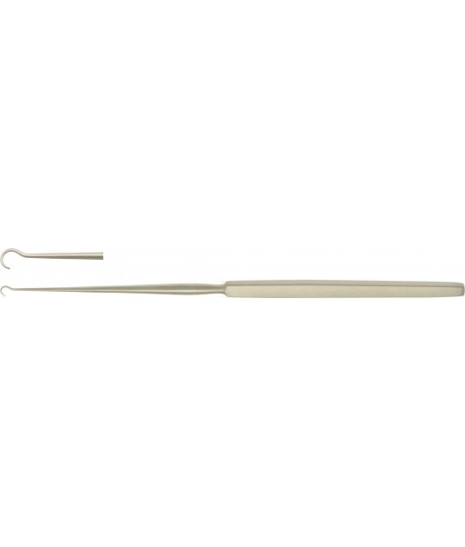 ELCON GILLIES SKIN HOOK 180MM NO.2, POINTED