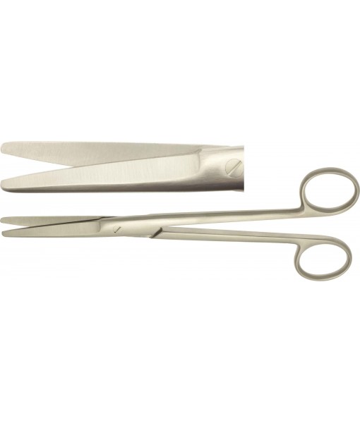 ELCON MAYO DISSECTION SCISSORS 190MM, STRAIGHT, BLUNT ST