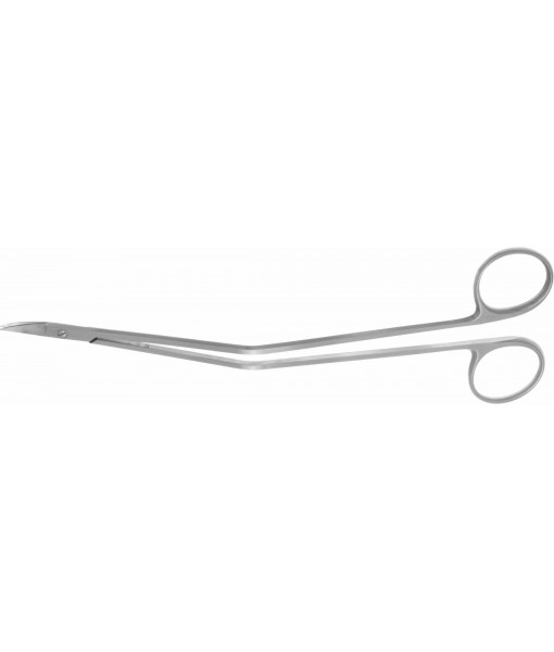 ELCON DANDY DISSECTION SHEARS 190MM, S-CURVED, POINTED ST