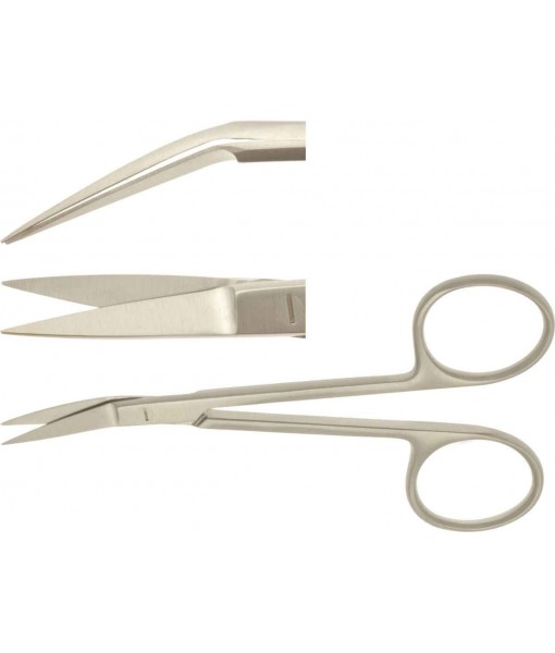 ELCON CONVERSE (WALTER) NOSE SCISSORS 105MM, ANGLED, POINTED St
