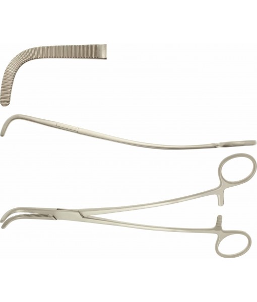 ELCON GRAY CYSTIC DUCT FORCEPS 22CM STYLE 1