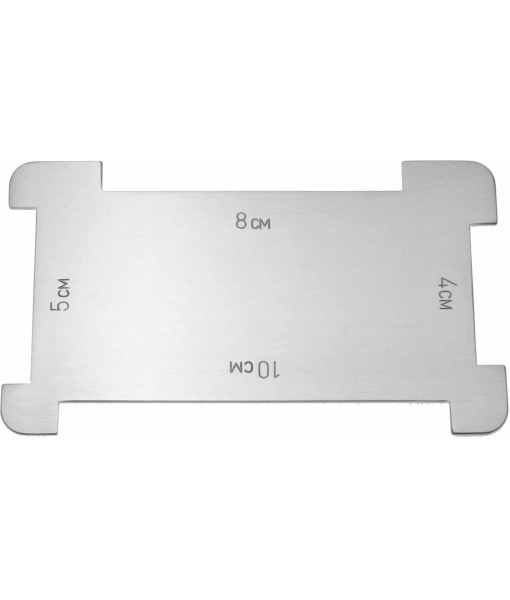 ELCON SKIN STRAIGHTENING PLATE ONLY USABLE FOR ALL DERMATOMES, 4x100MM